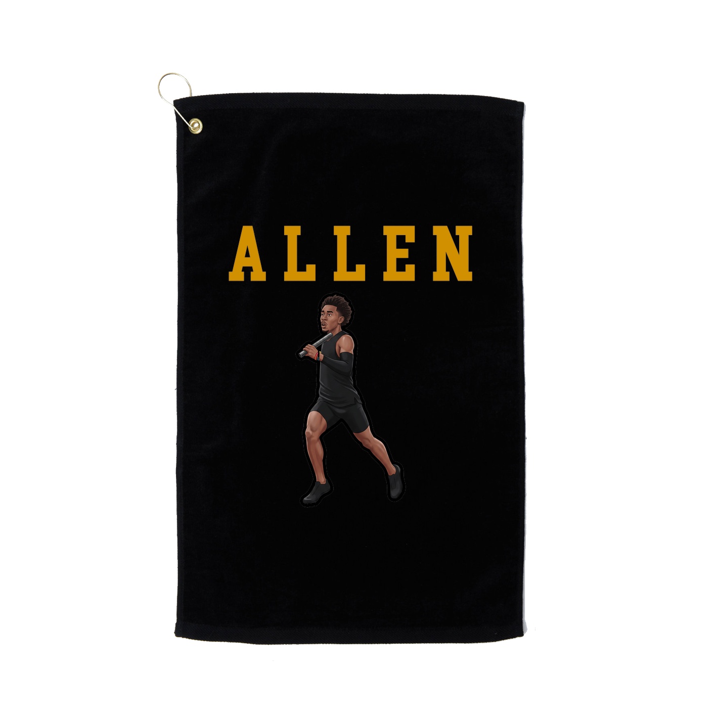 Golf Towel — Shirsey in Black