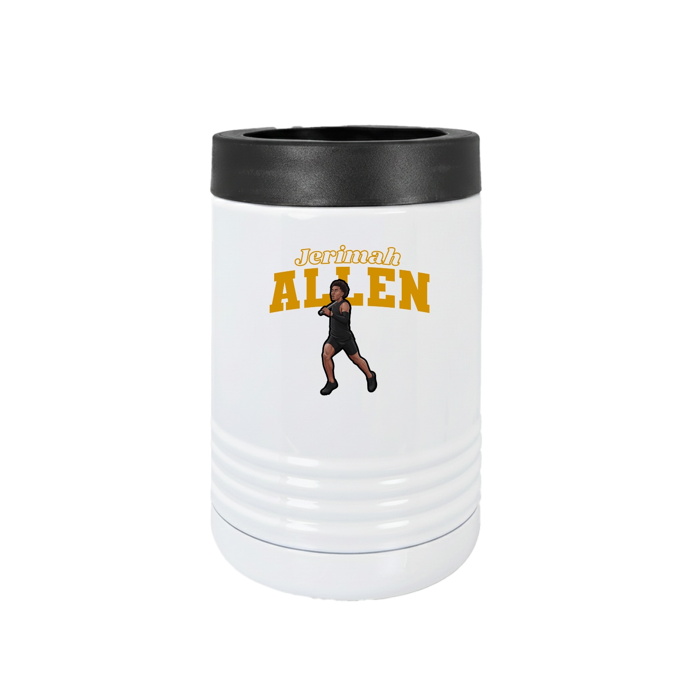 Beverage Holder — Name Arch in White