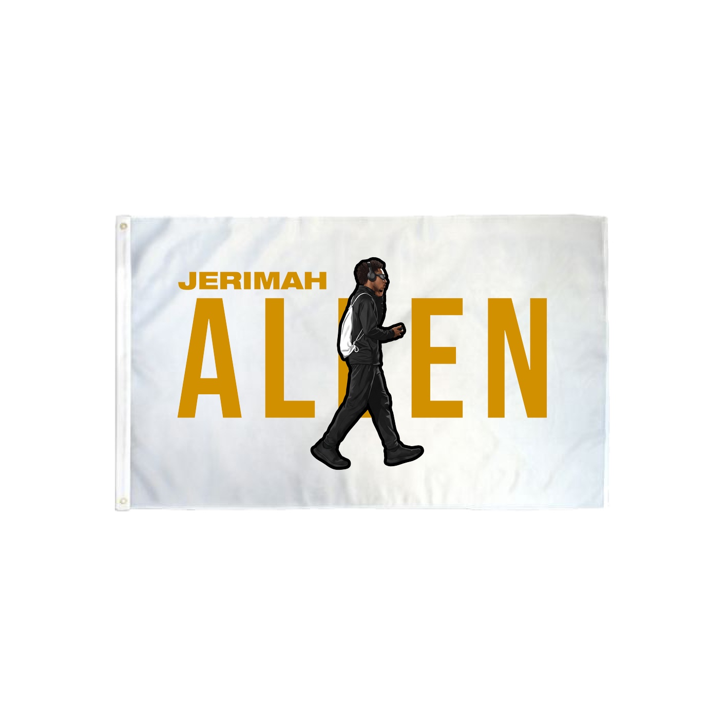 3x5 Flag — Player Name in Classic