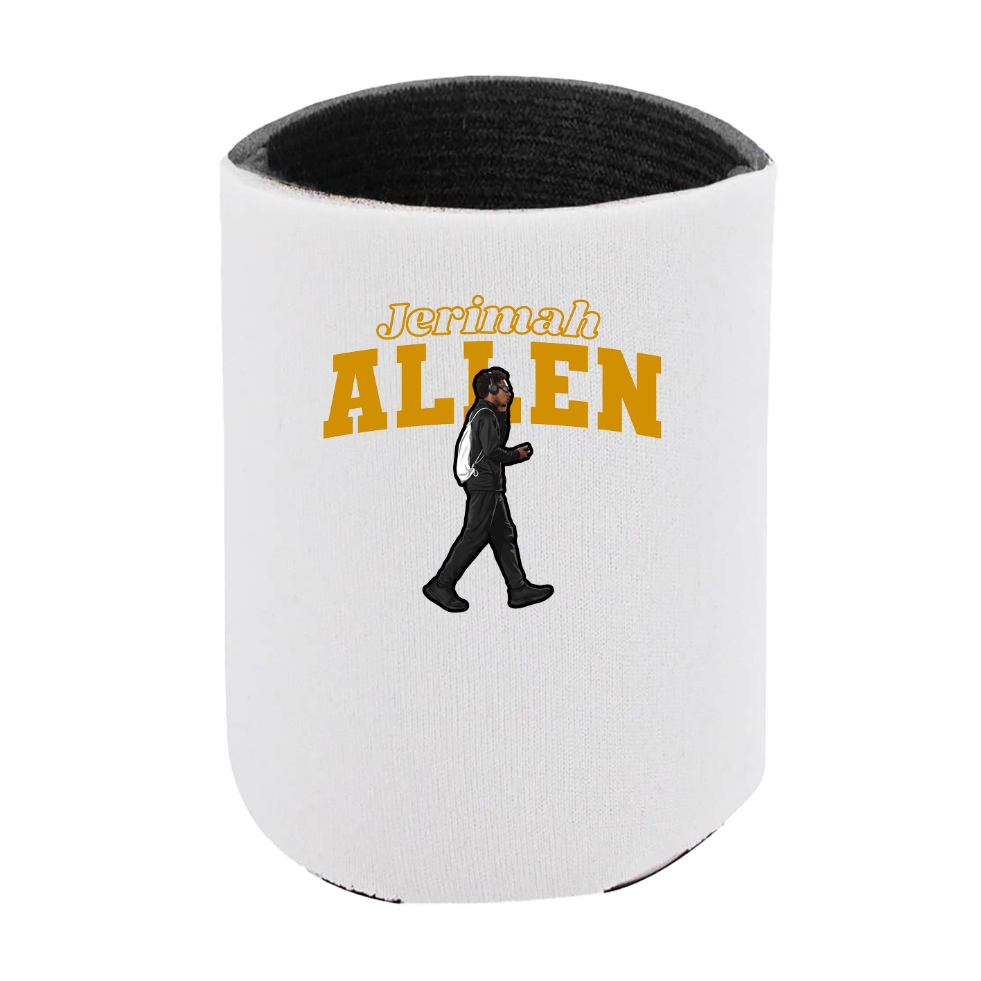 Can Holder — Name Arch in White