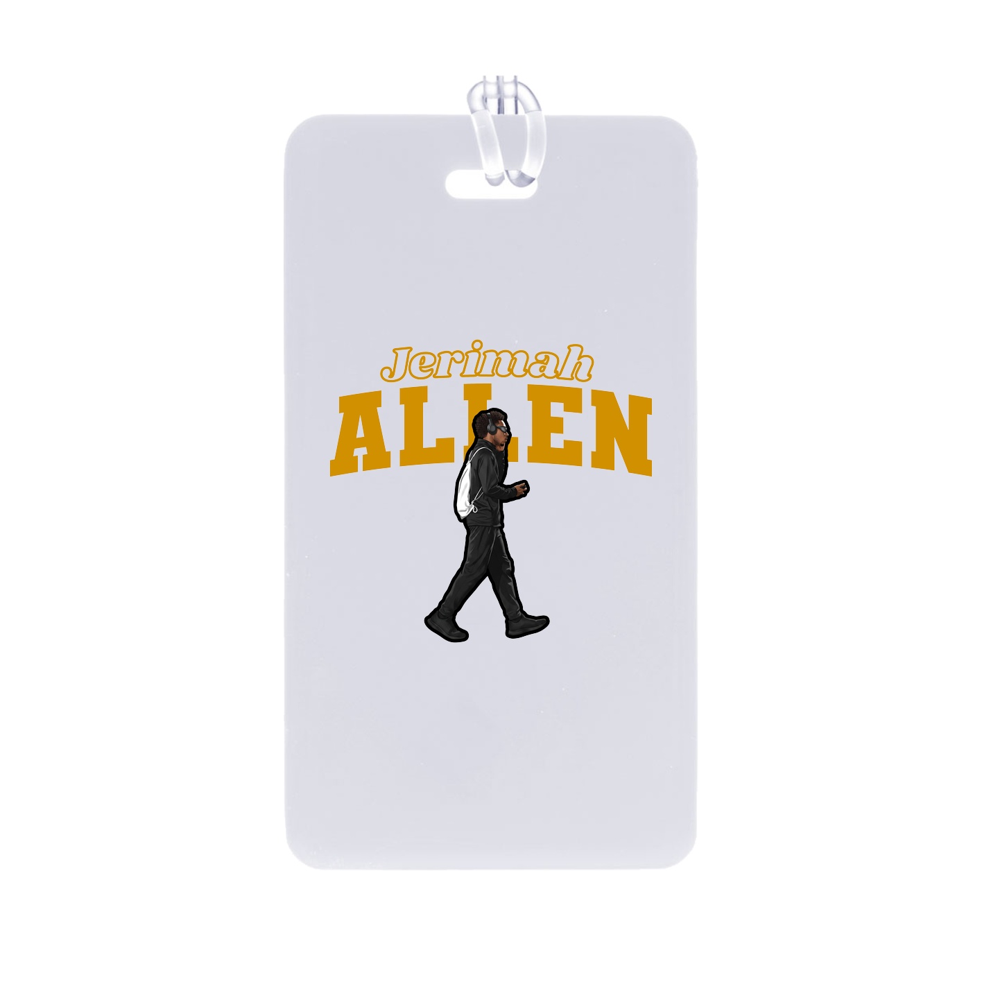 Bag Tag — Name Arch in Classic