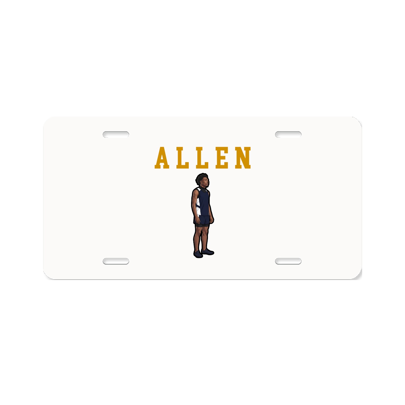 License Plate — Shirsey in Classic