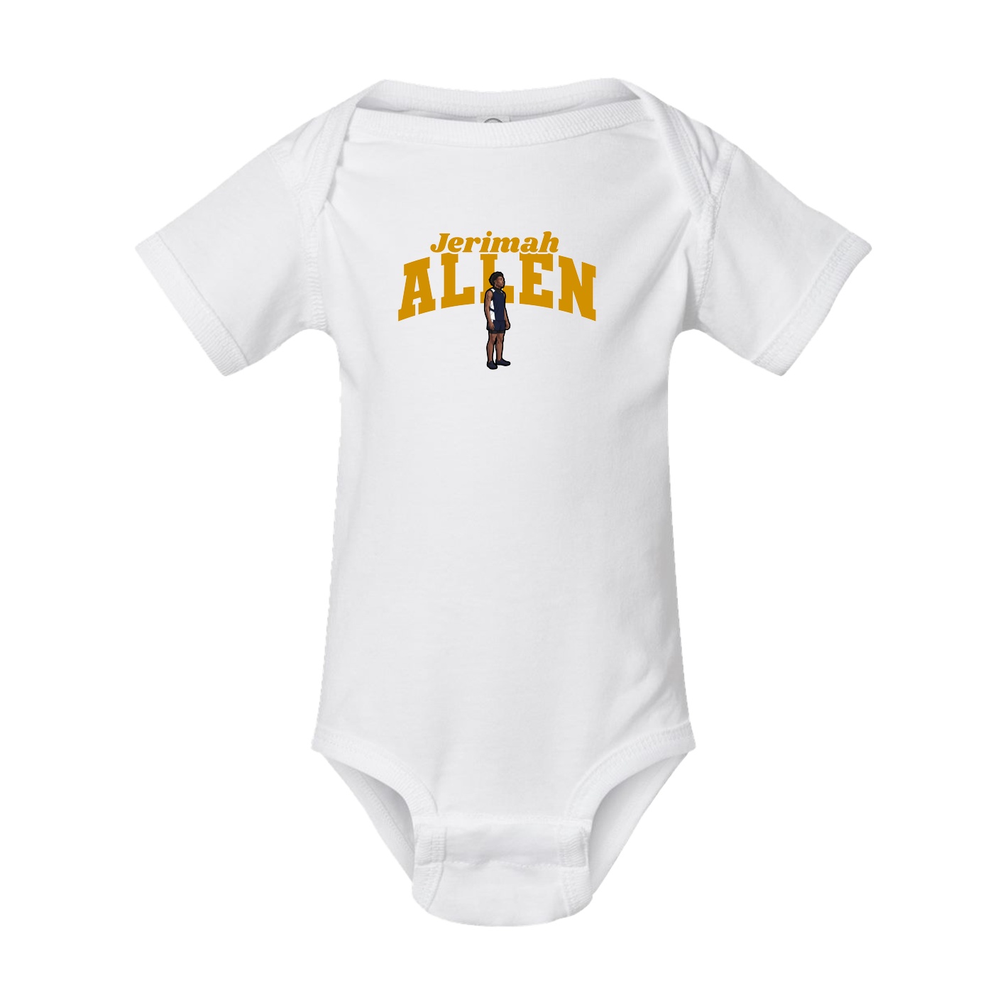 Baby Onesie — Signature Arch in White