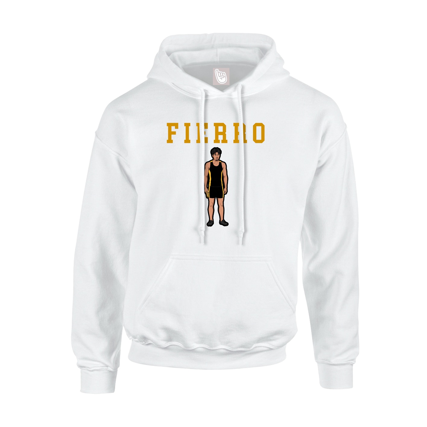 Hoodie — Shirsey in White