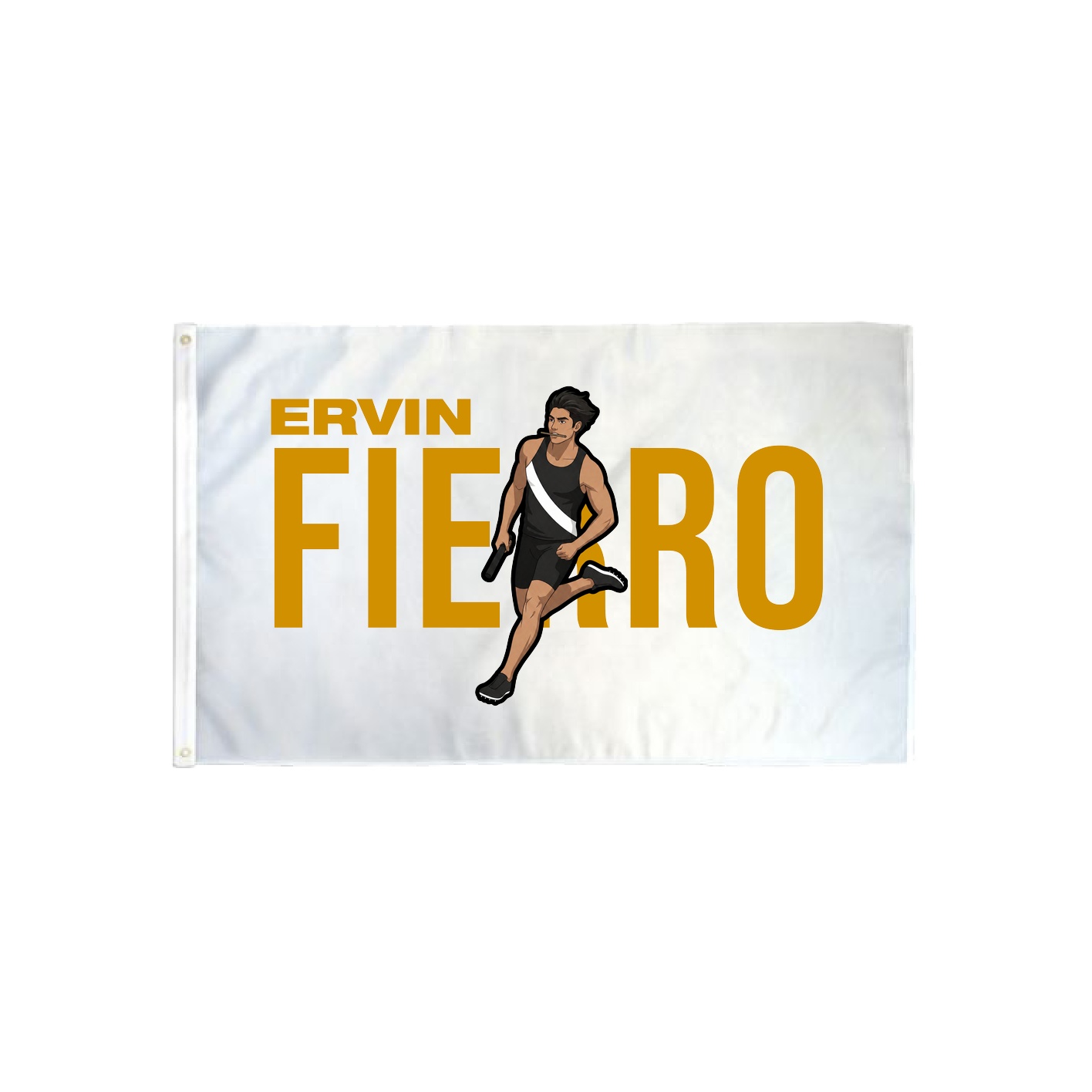 3x5 Flag — Player Name in Classic