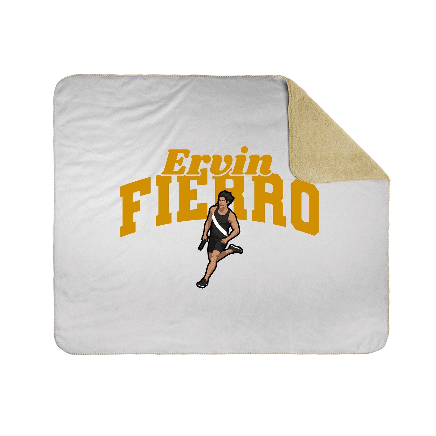 Throw Blanket — Signature Arch in White
