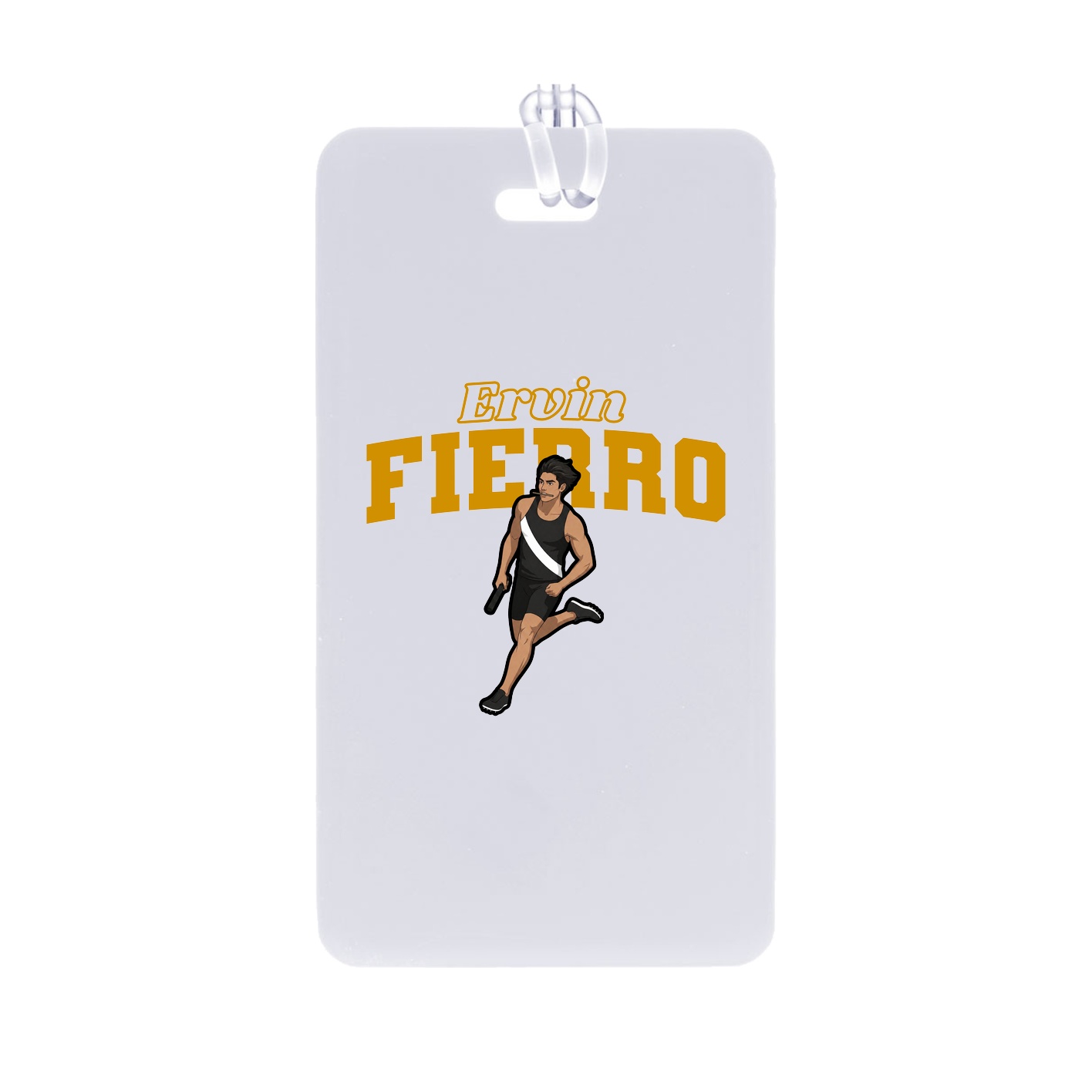 Bag Tag — Name Arch in Classic
