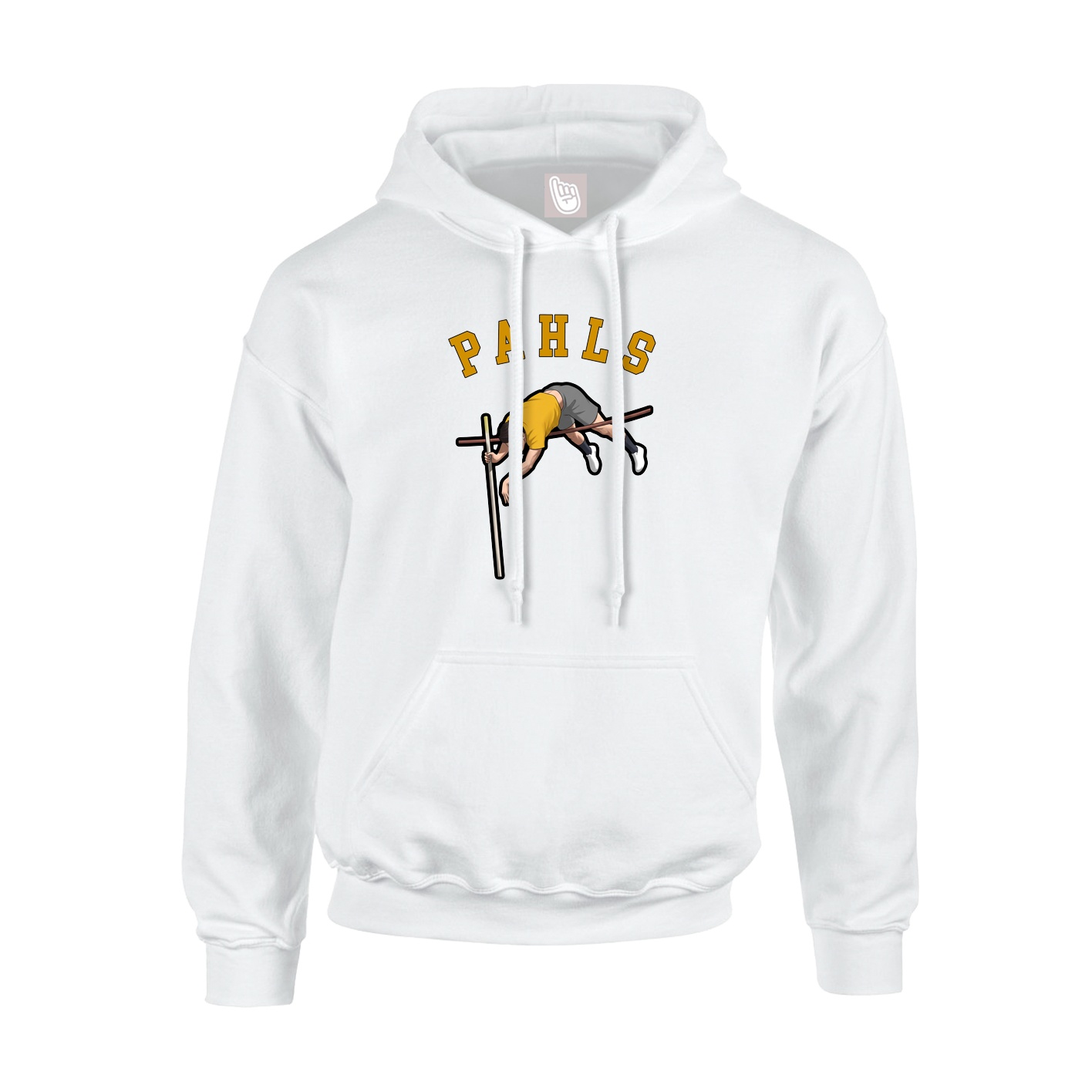 Hoodie — Shirsey Arch in White