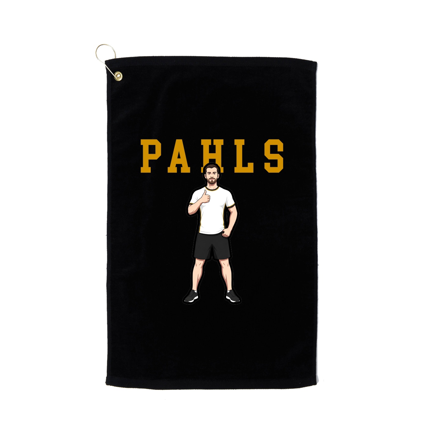 Golf Towel — Shirsey in Black