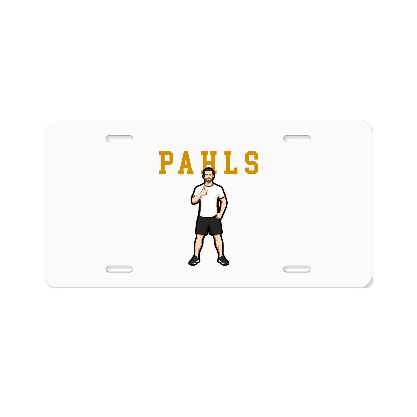 License Plate — Shirsey in Classic
