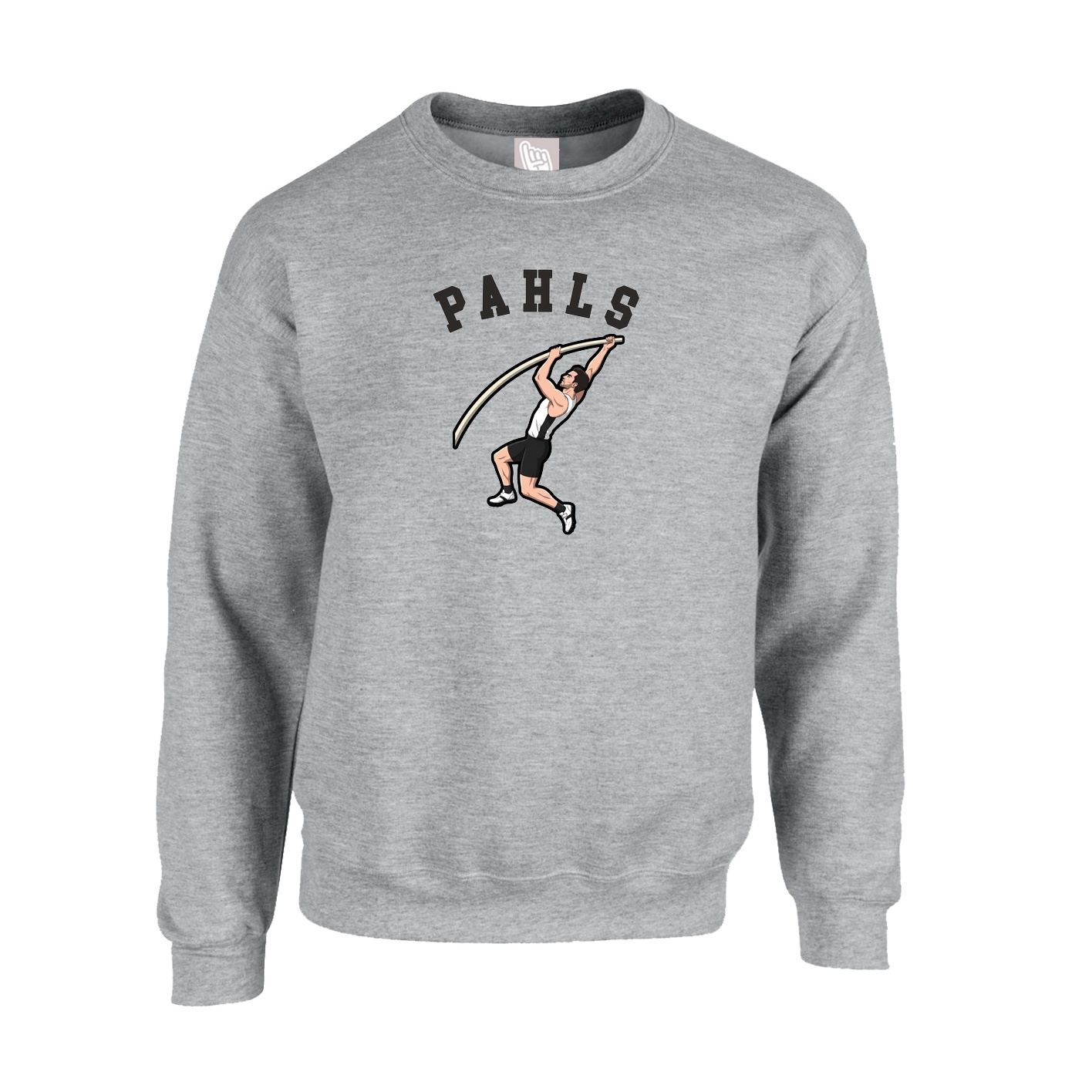 Fleece Crew — Shirsey Arch in Grey