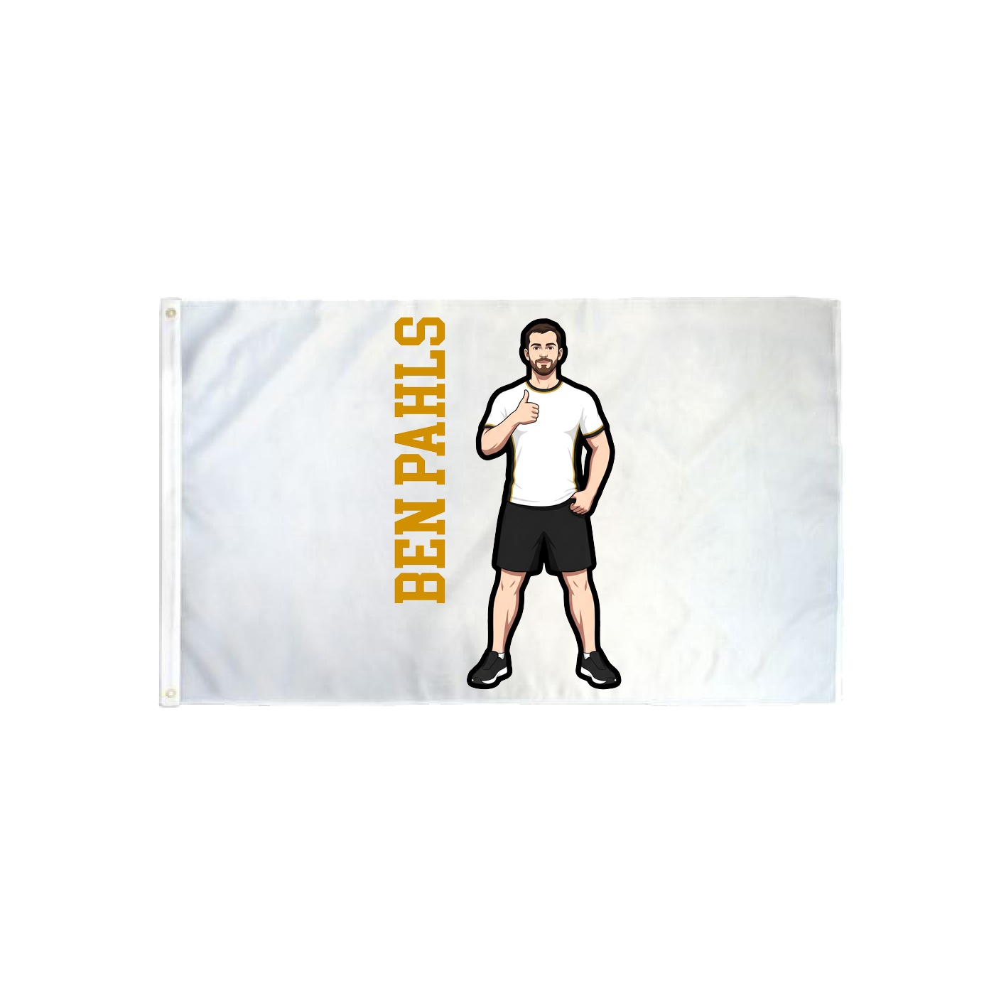 3x5 Flag — Name Vertical in Classic