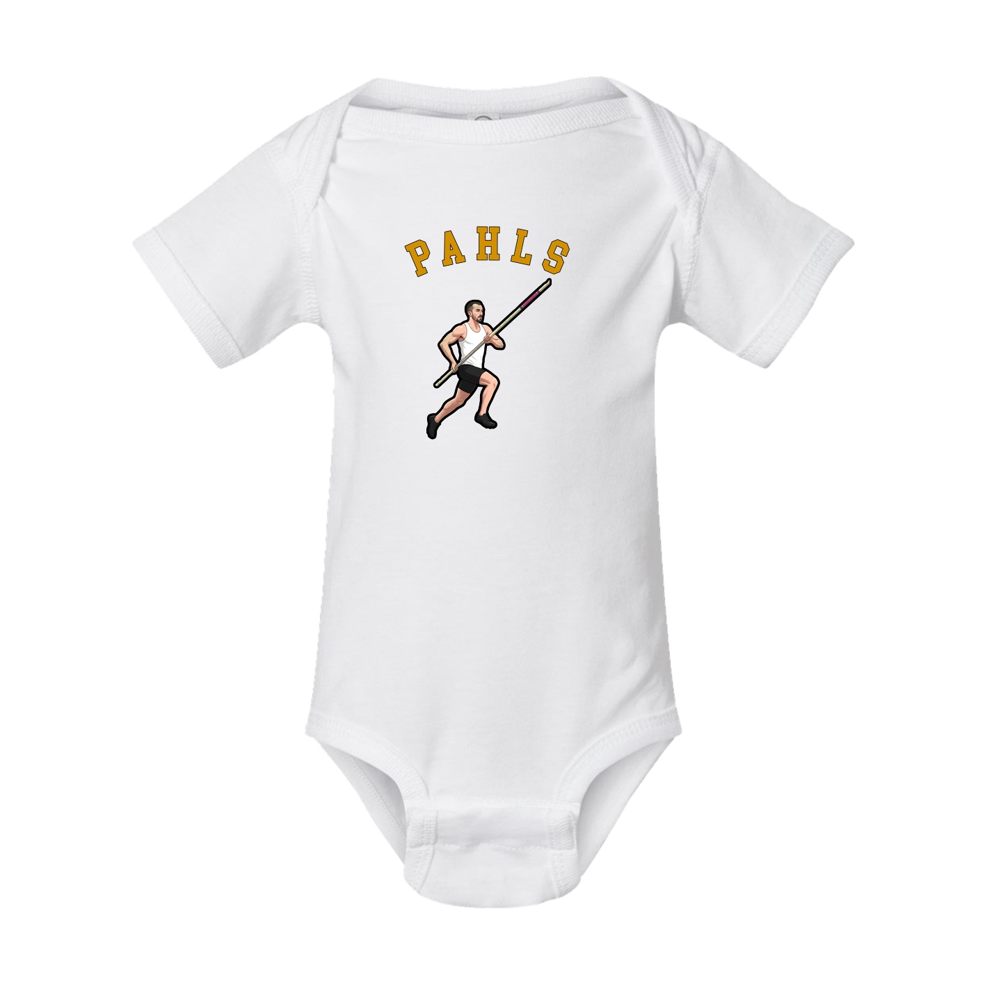 Baby Onesie — Shirsey Arch in White