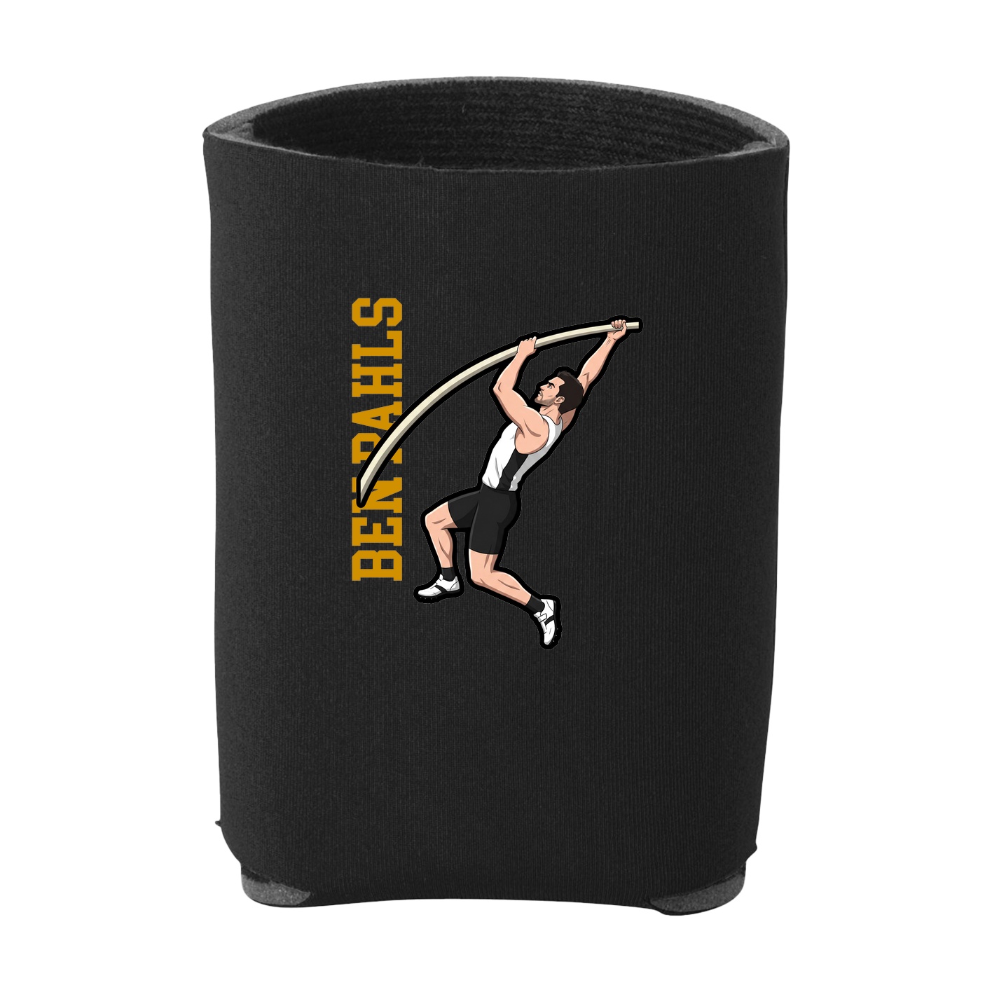 Can Holder — Name Vertical in Black
