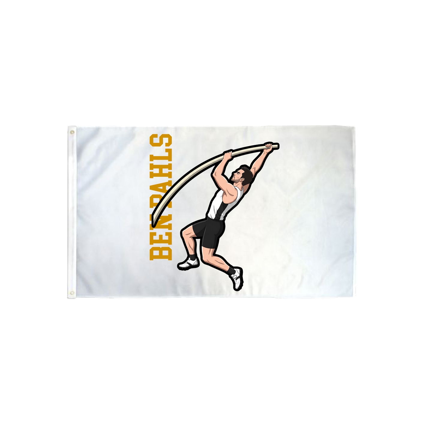 3x5 Flag — Name Vertical in Classic
