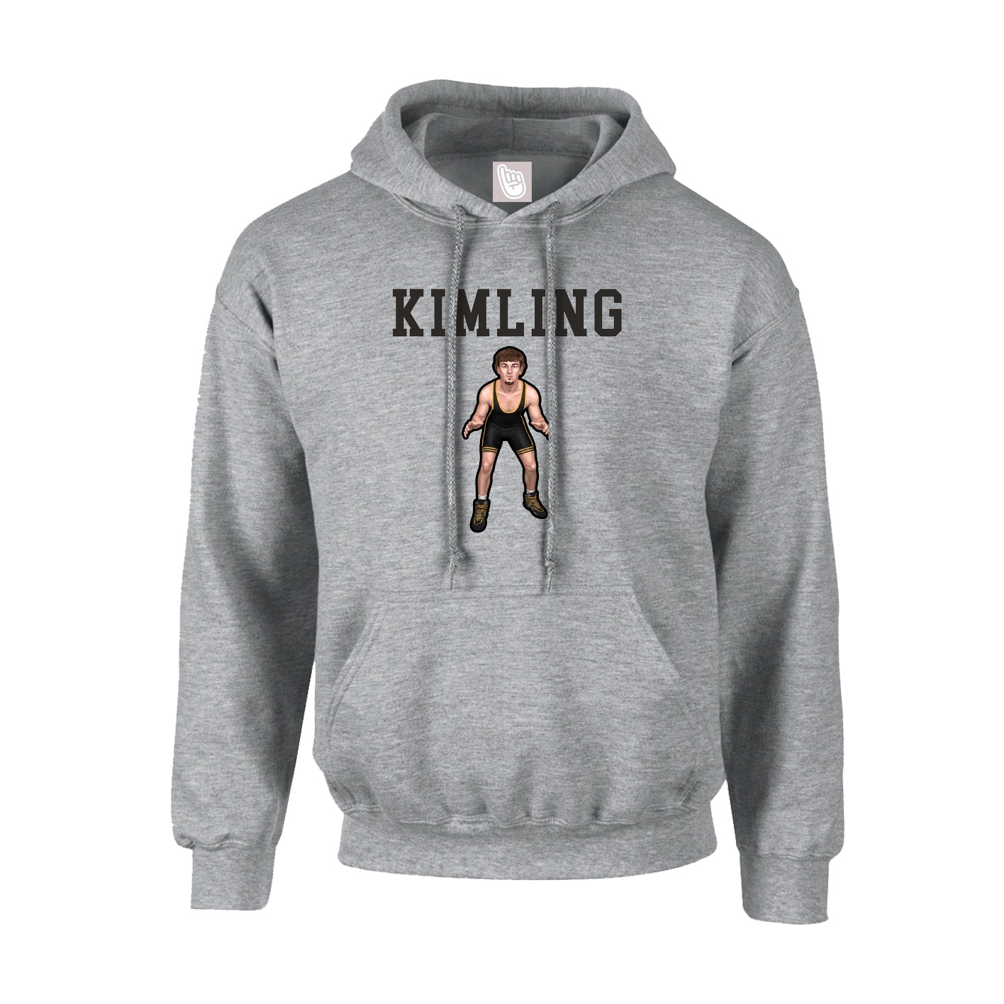 Hoodie — Shirsey in Grey