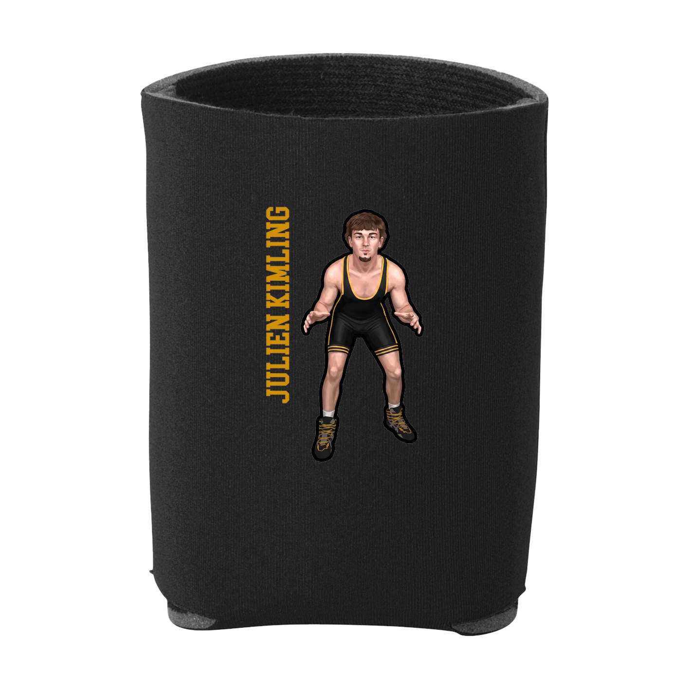 Can Holder — Name Vertical in Black