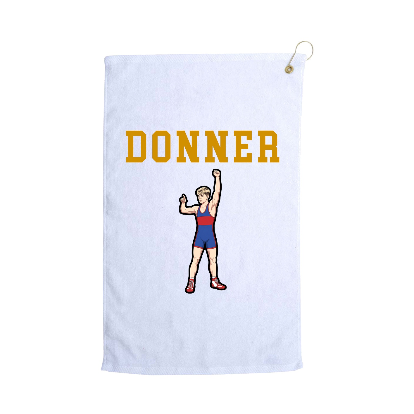 Golf Towel — Shirsey in White