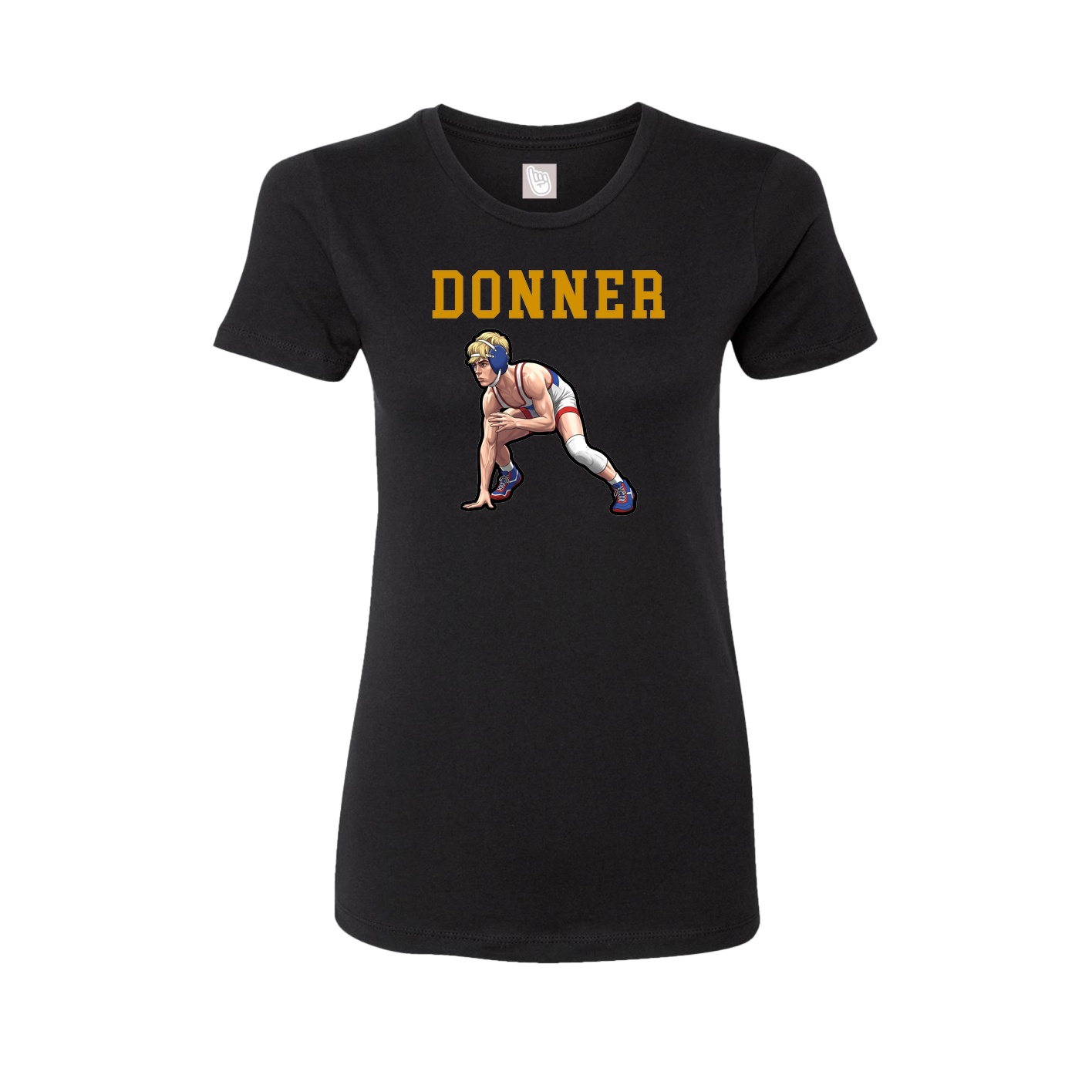Fitted Women's Tee — Shirsey in Black