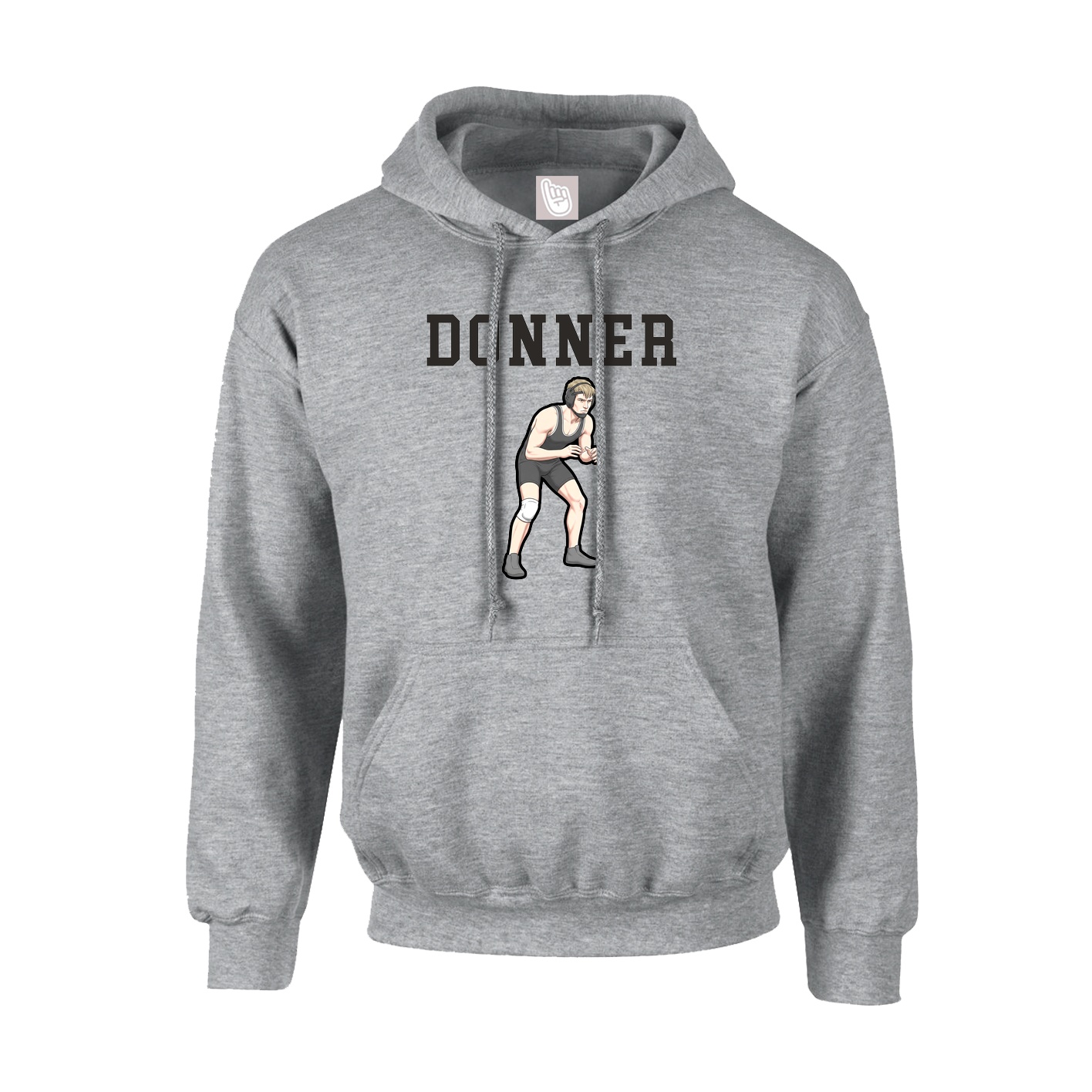 Hoodie — Shirsey in Grey