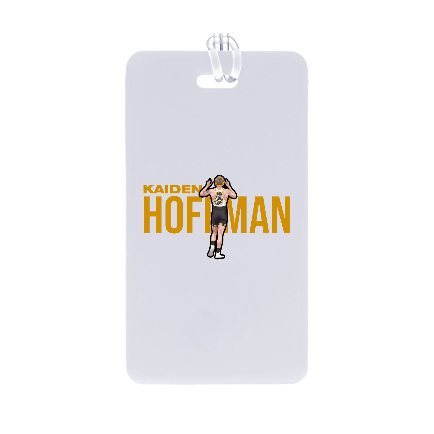 Bag Tag — Player Name in Classic