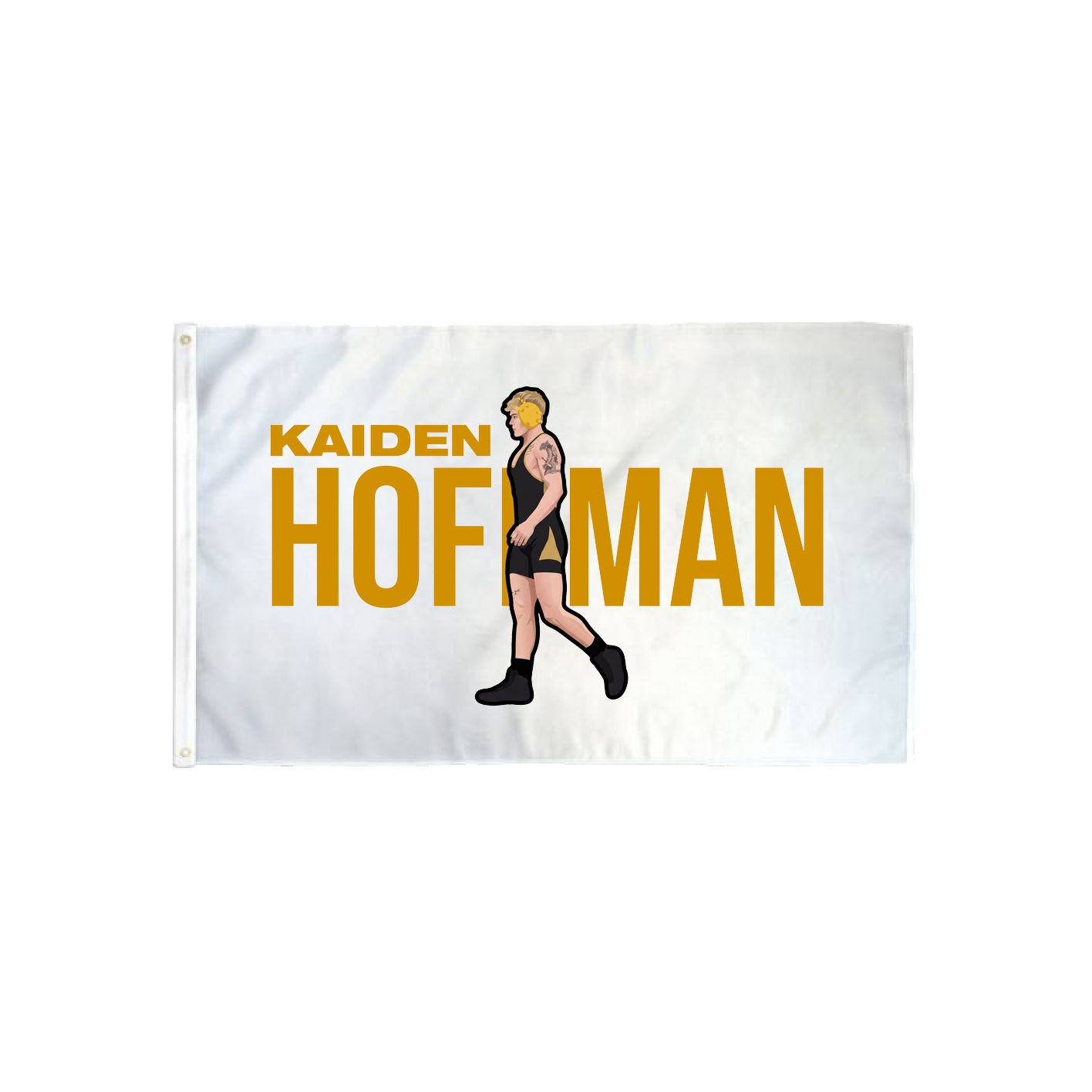3x5 Flag — Player Name in Classic