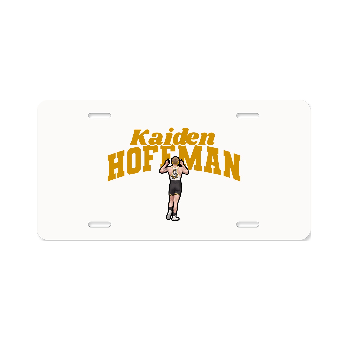 License Plate — Signature Arch in Classic