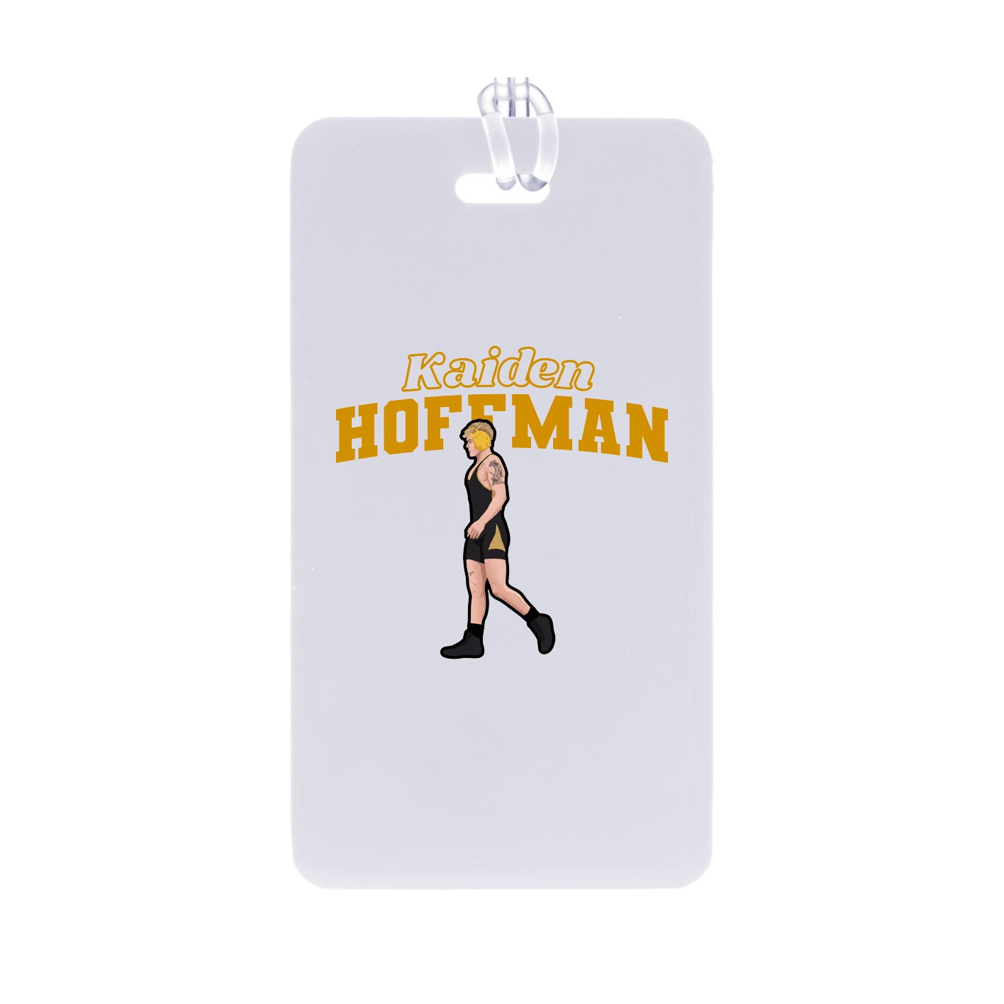 Bag Tag — Name Arch in Classic