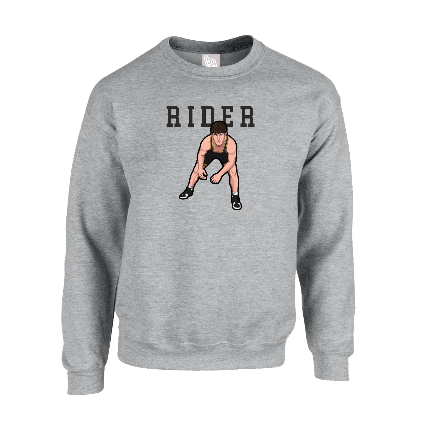 Fleece Crew — Shirsey in Grey
