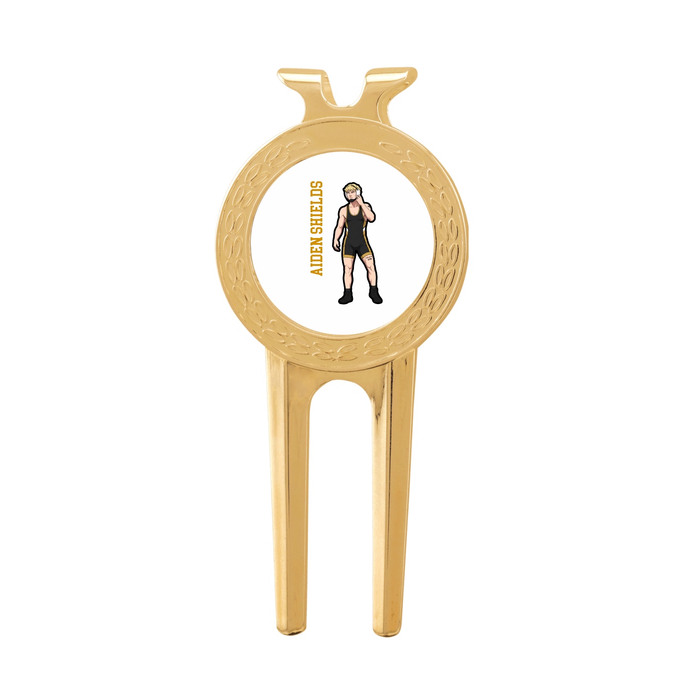 Divot Tool with Ball Marker — Name Vertical in Classic