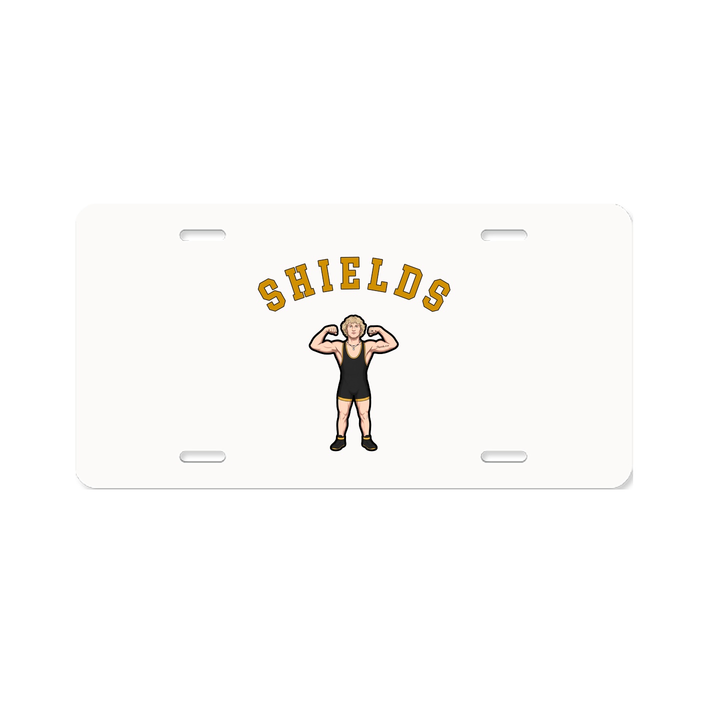 License Plate — Shirsey Arch in Classic