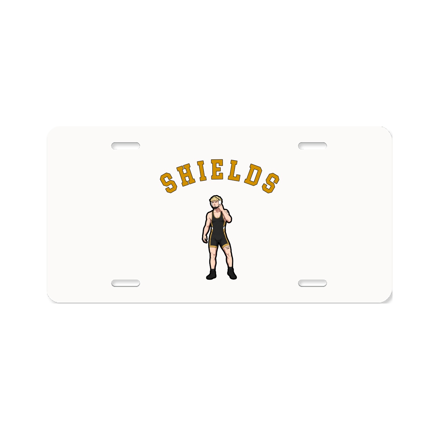 License Plate — Shirsey Arch in Classic