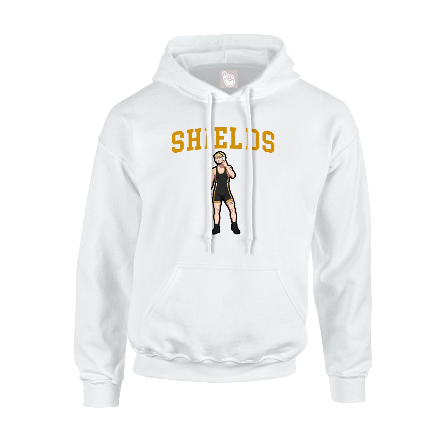 Youth Hoodie — Shirsey in White