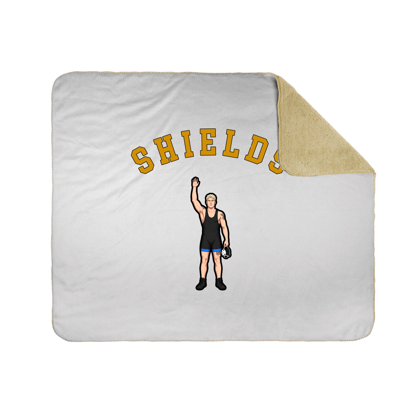 Throw Blanket — Shirsey Arch in White