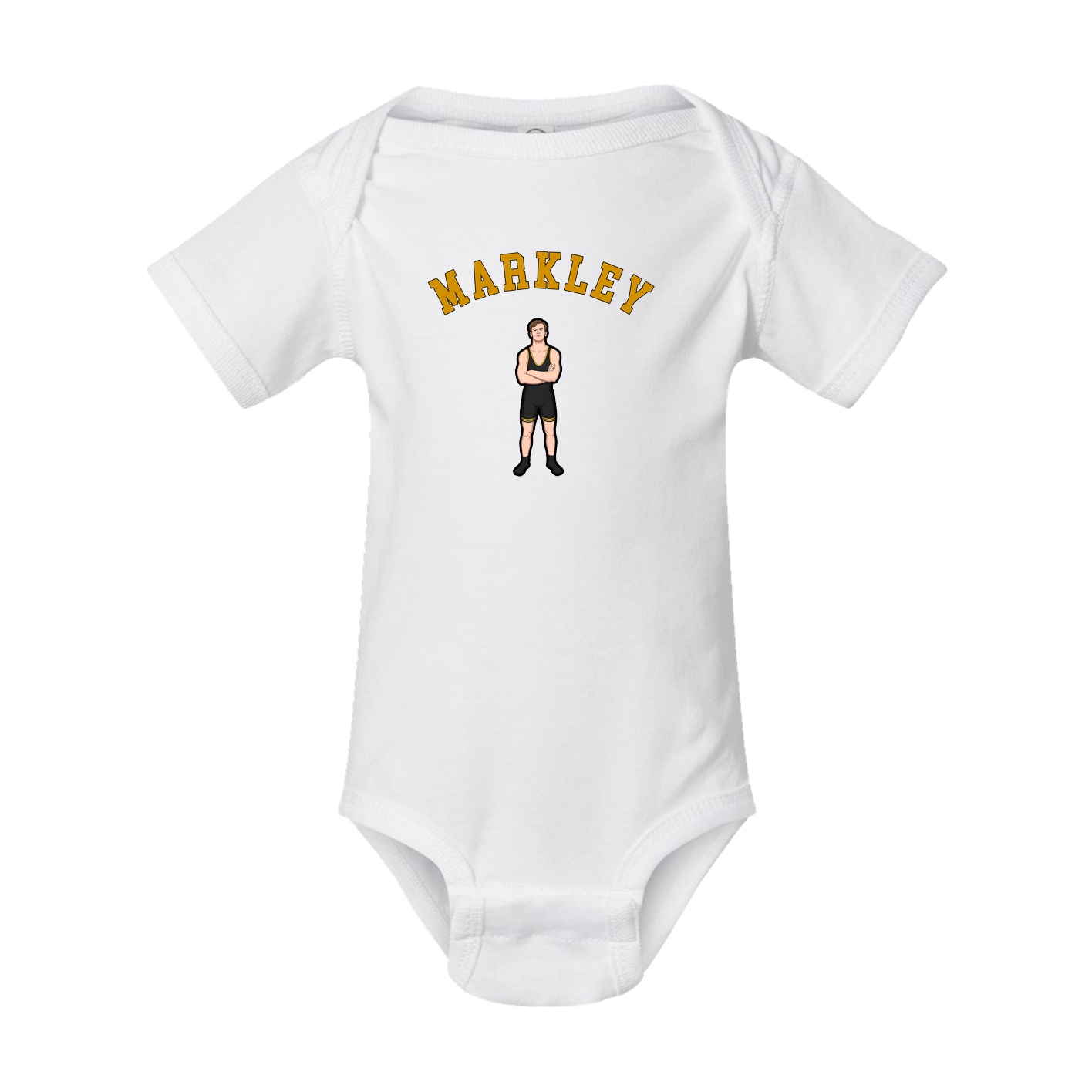 Baby Onesie — Shirsey Arch in White