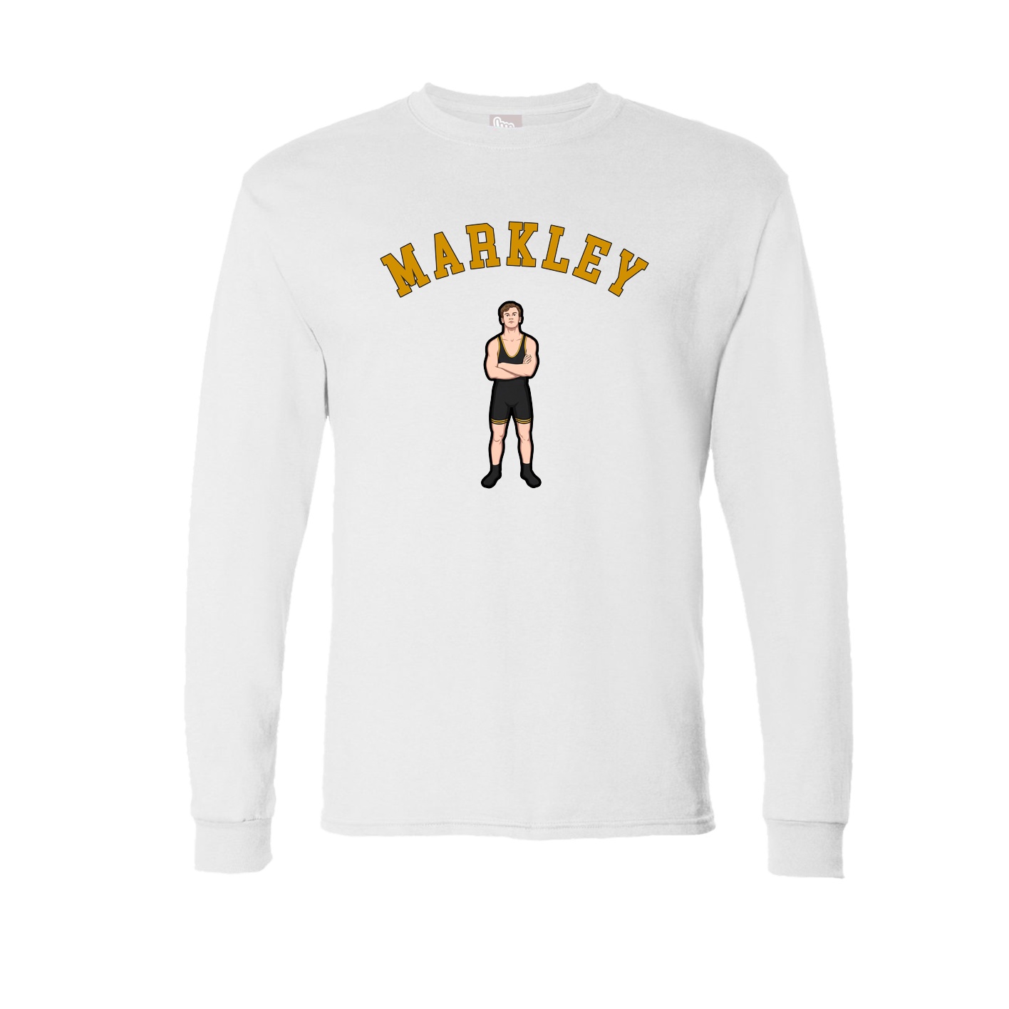 Long Sleeve Tee — Shirsey Arch in White