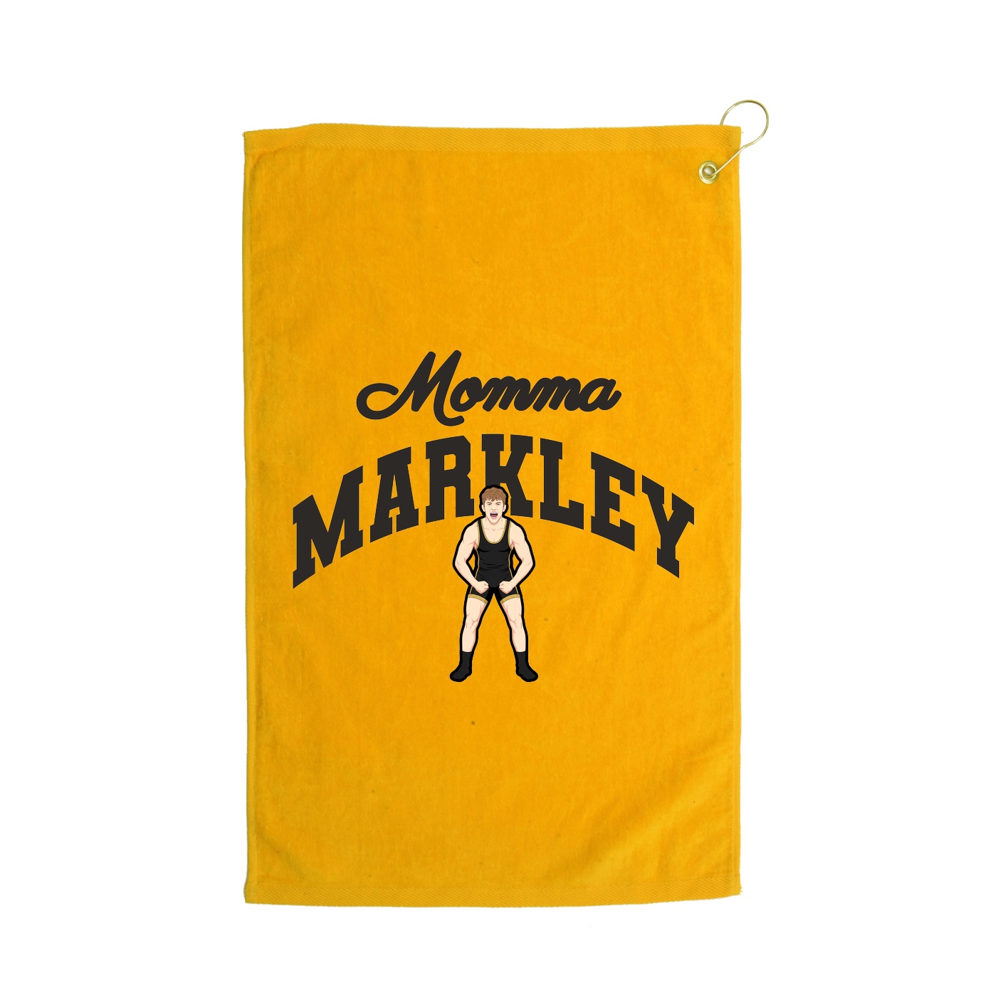 Golf Towel — Mothers Day Arch in Gold