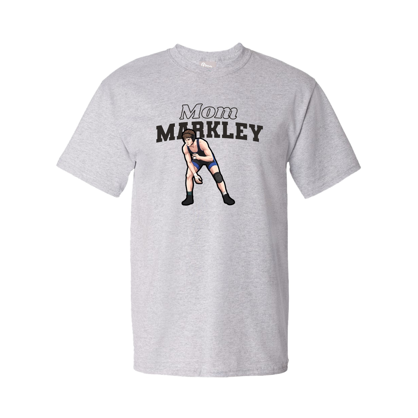 Youth Tee — Mothers Day Block in Grey
