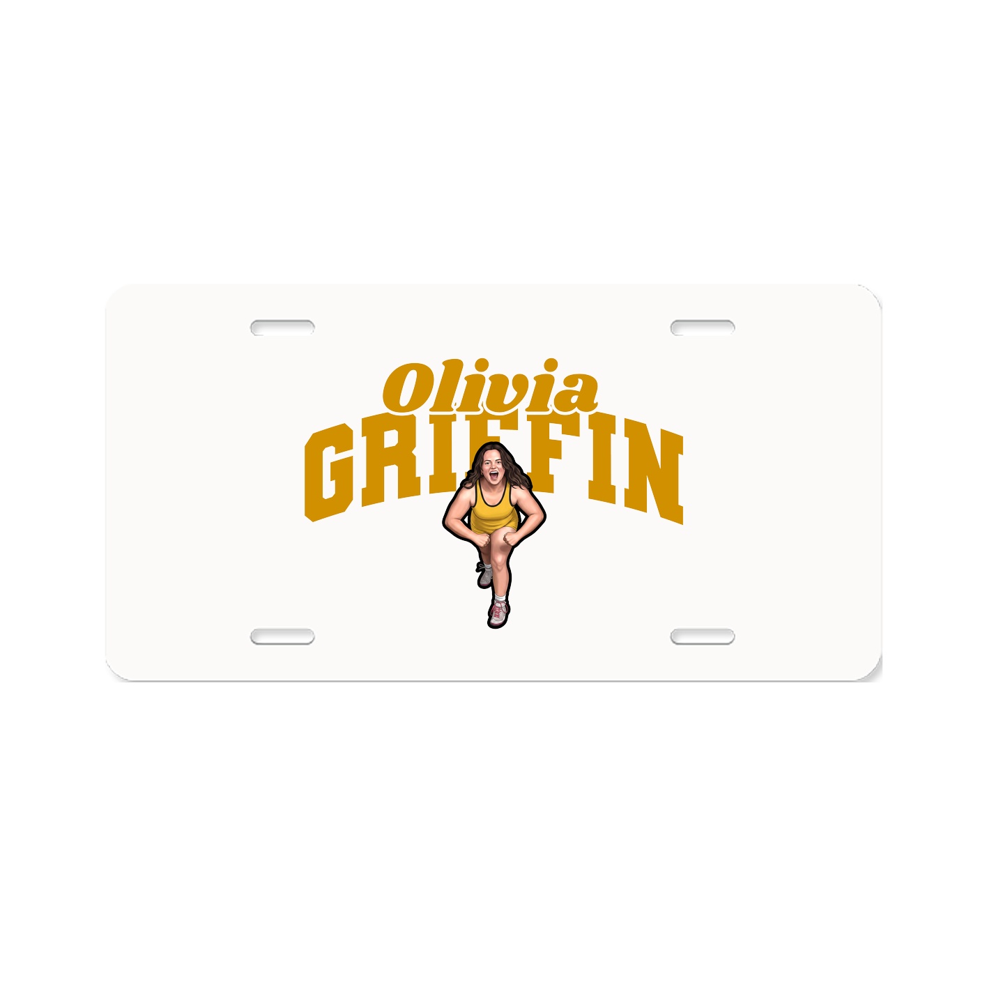 License Plate — Signature Arch in Classic