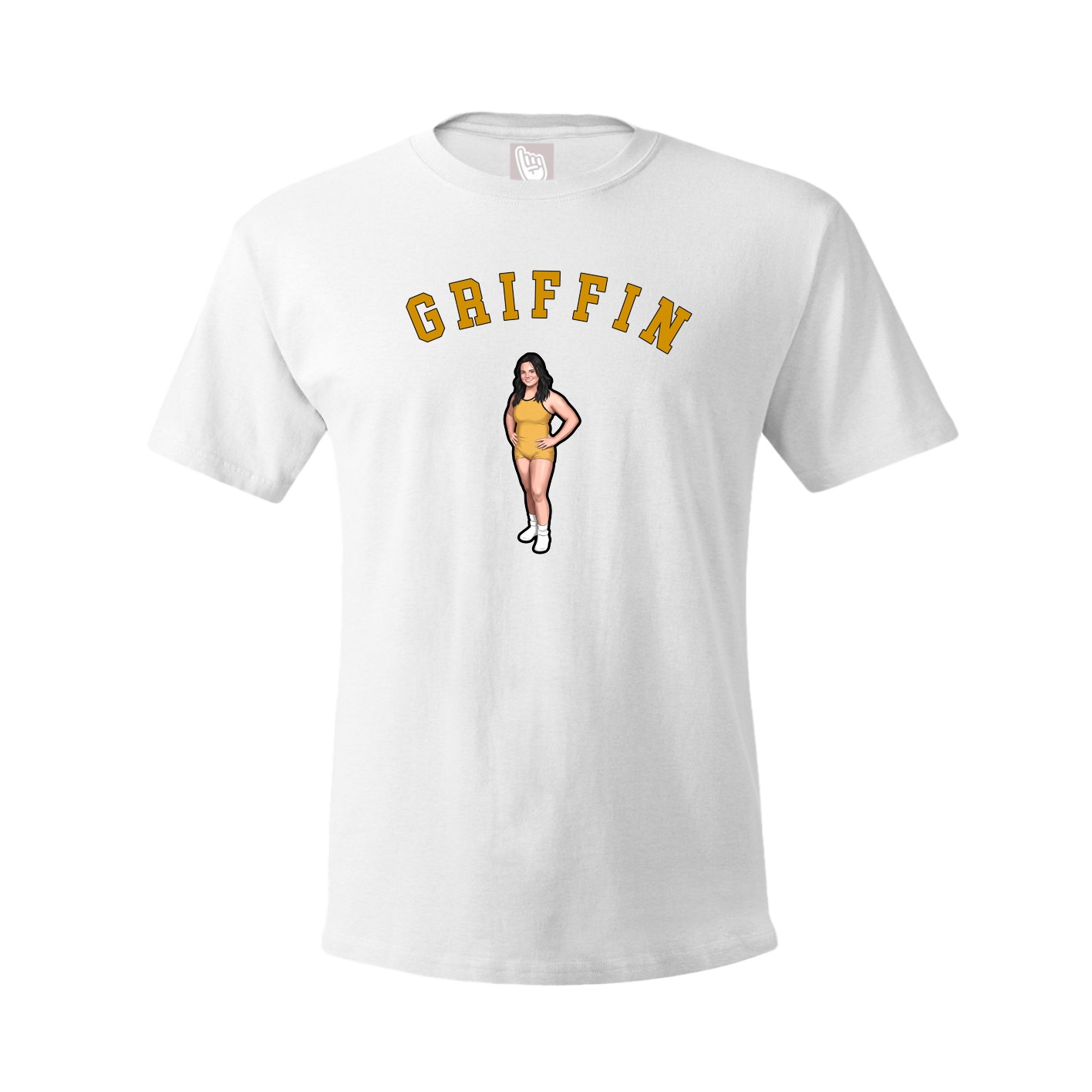 Youth Tee — Shirsey Arch in White