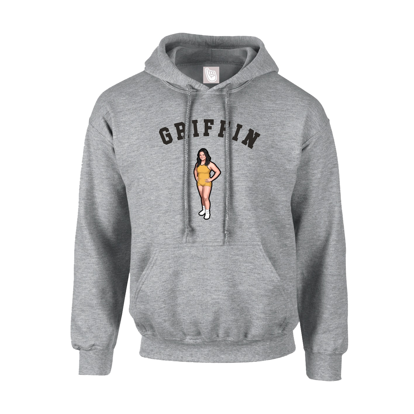 Hoodie — Shirsey Arch in Grey