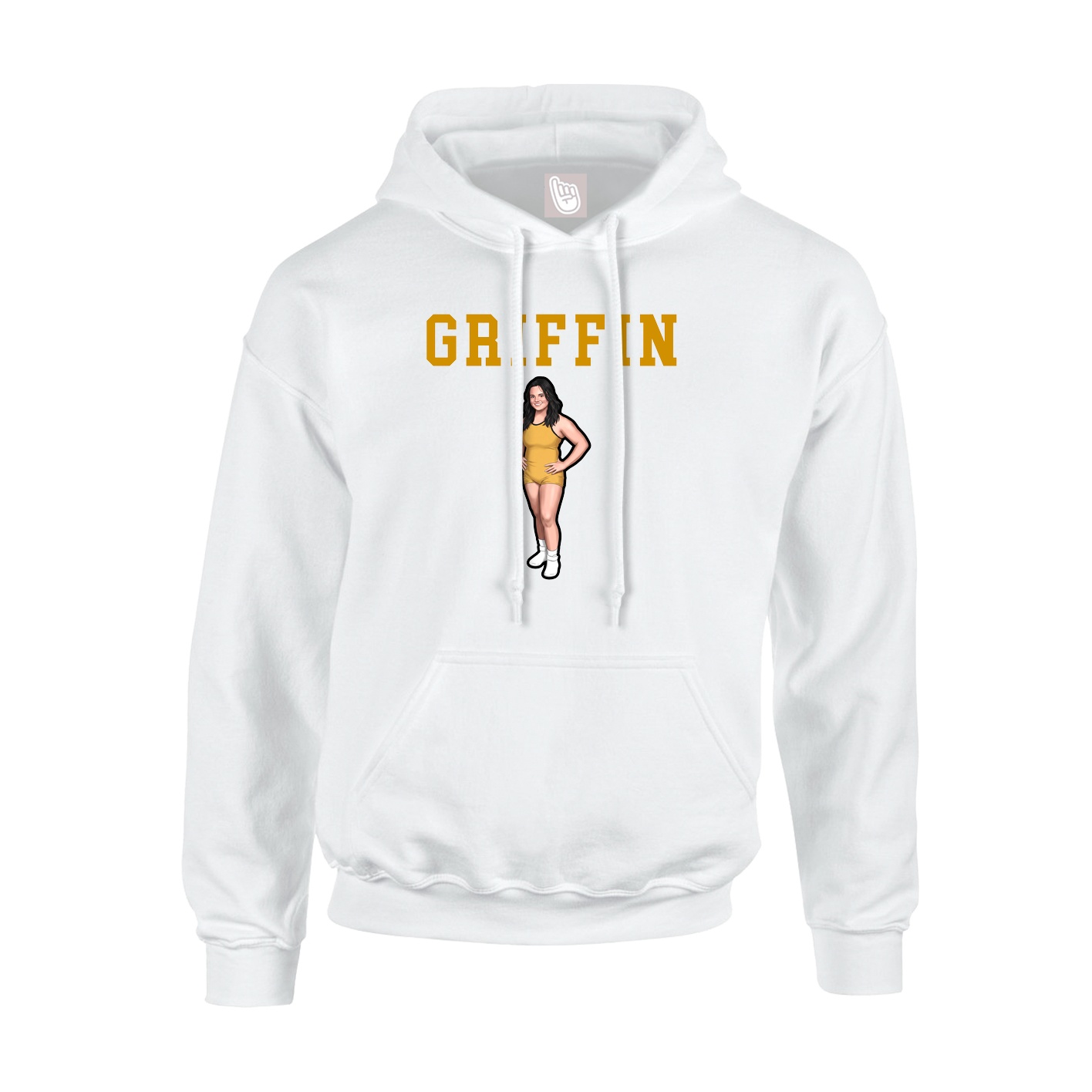 Youth Hoodie — Shirsey in White