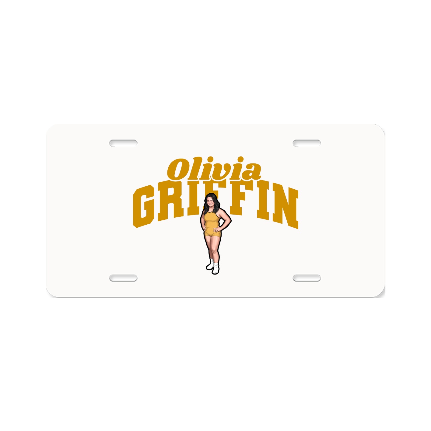 License Plate — Signature Arch in Classic