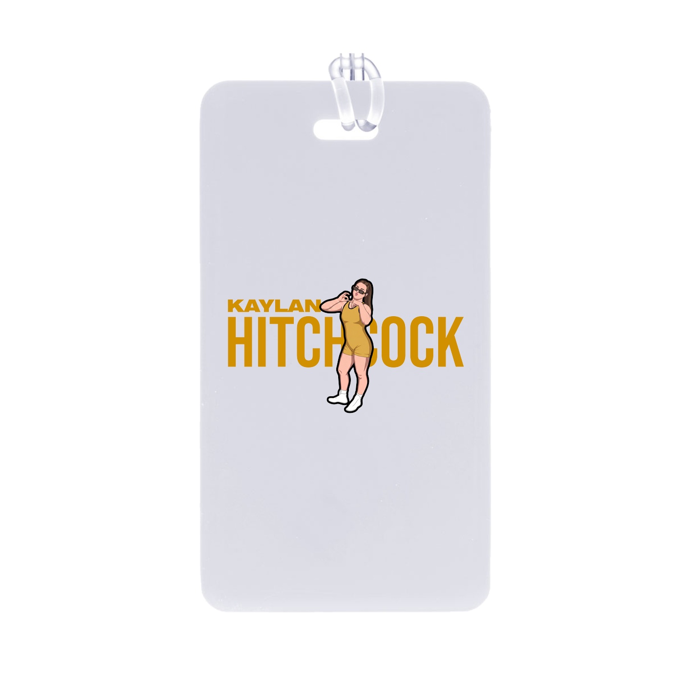 Bag Tag — Player Name in Classic