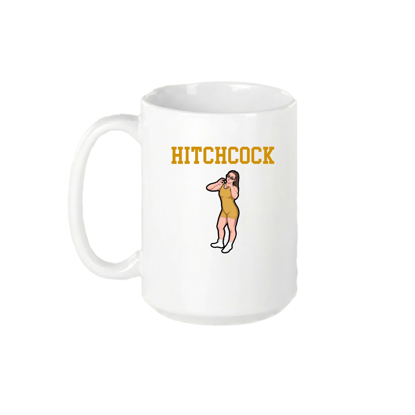 15oz Coffee Mug — Shirsey in White