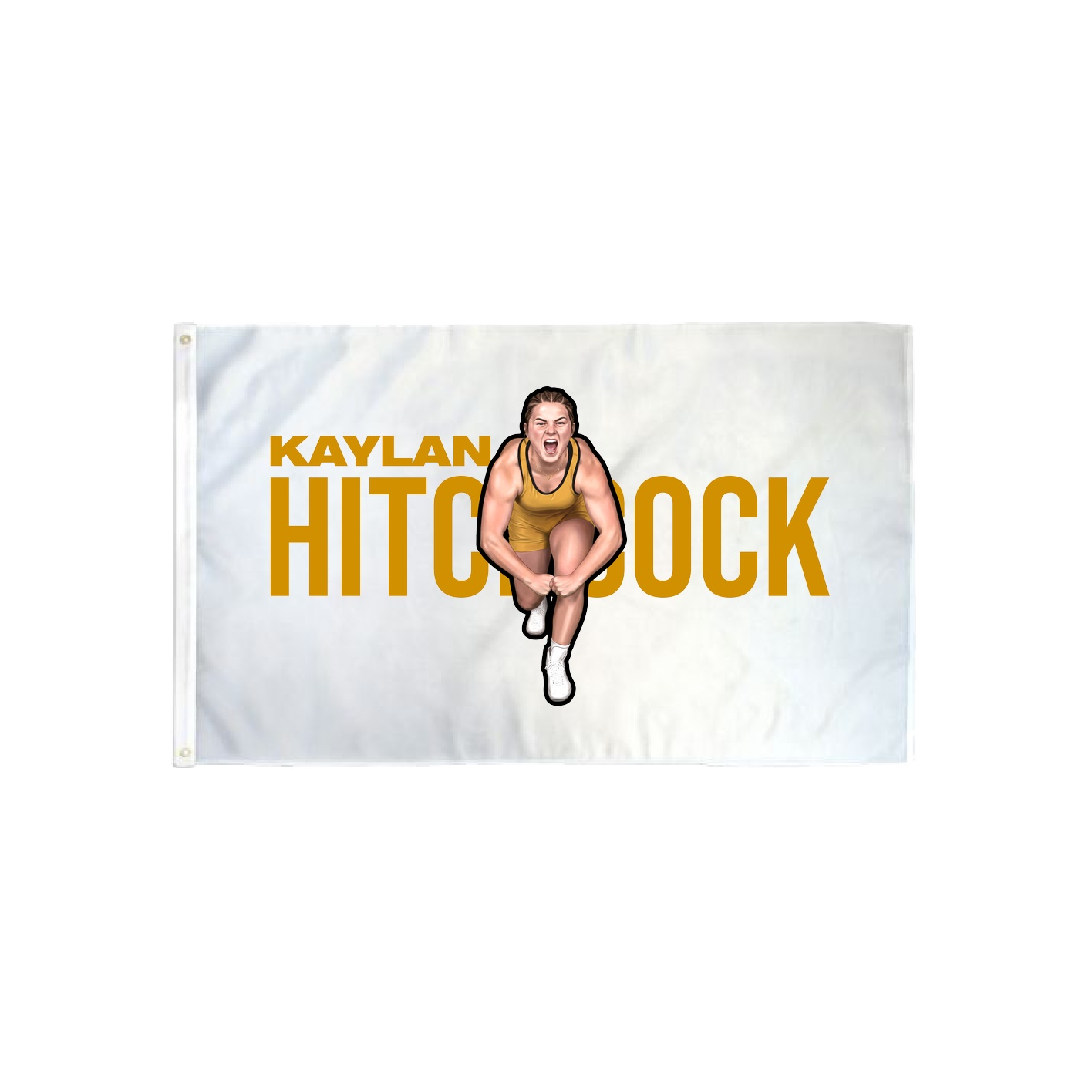 3x5 Flag — Player Name in Classic