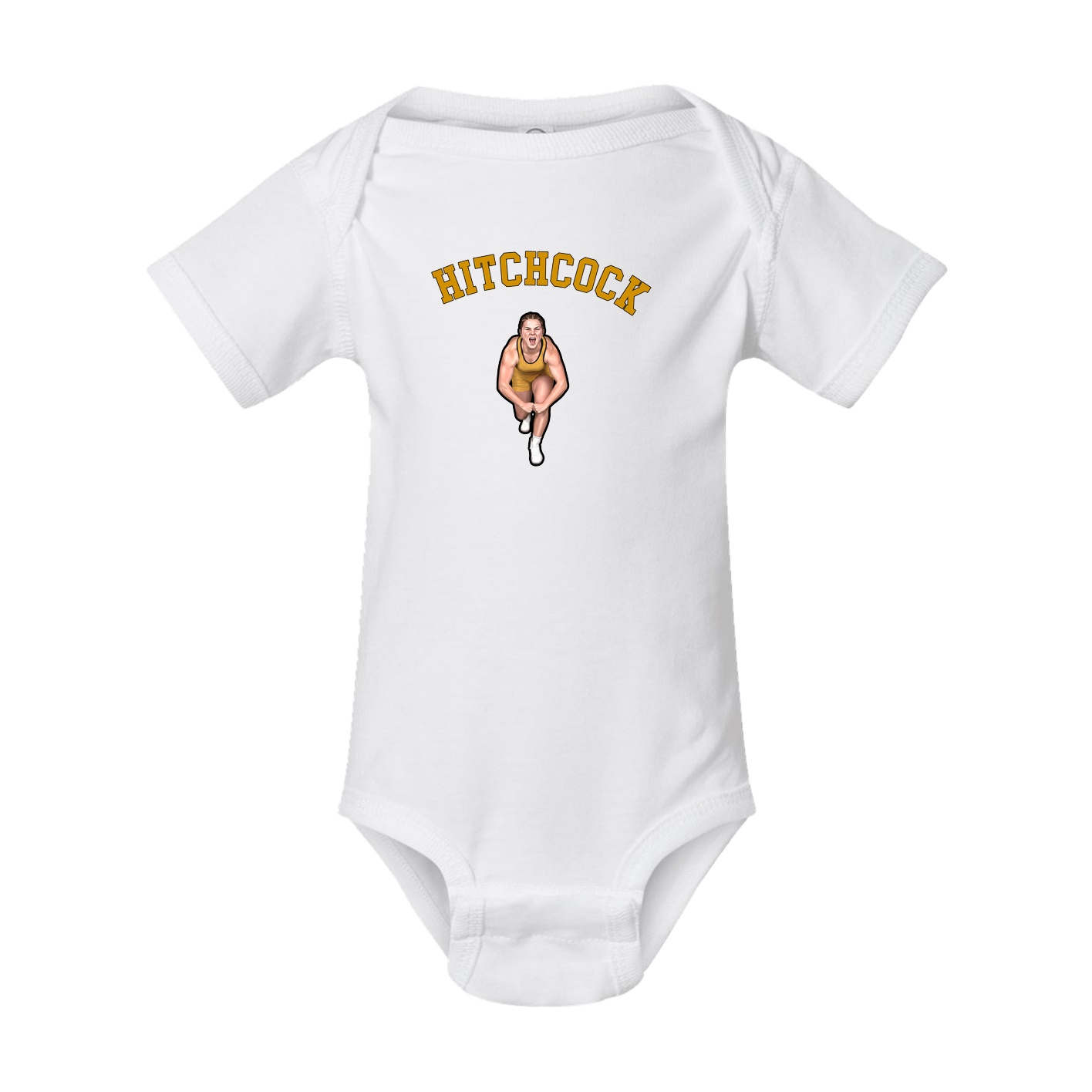 Baby Onesie — Shirsey Arch in White