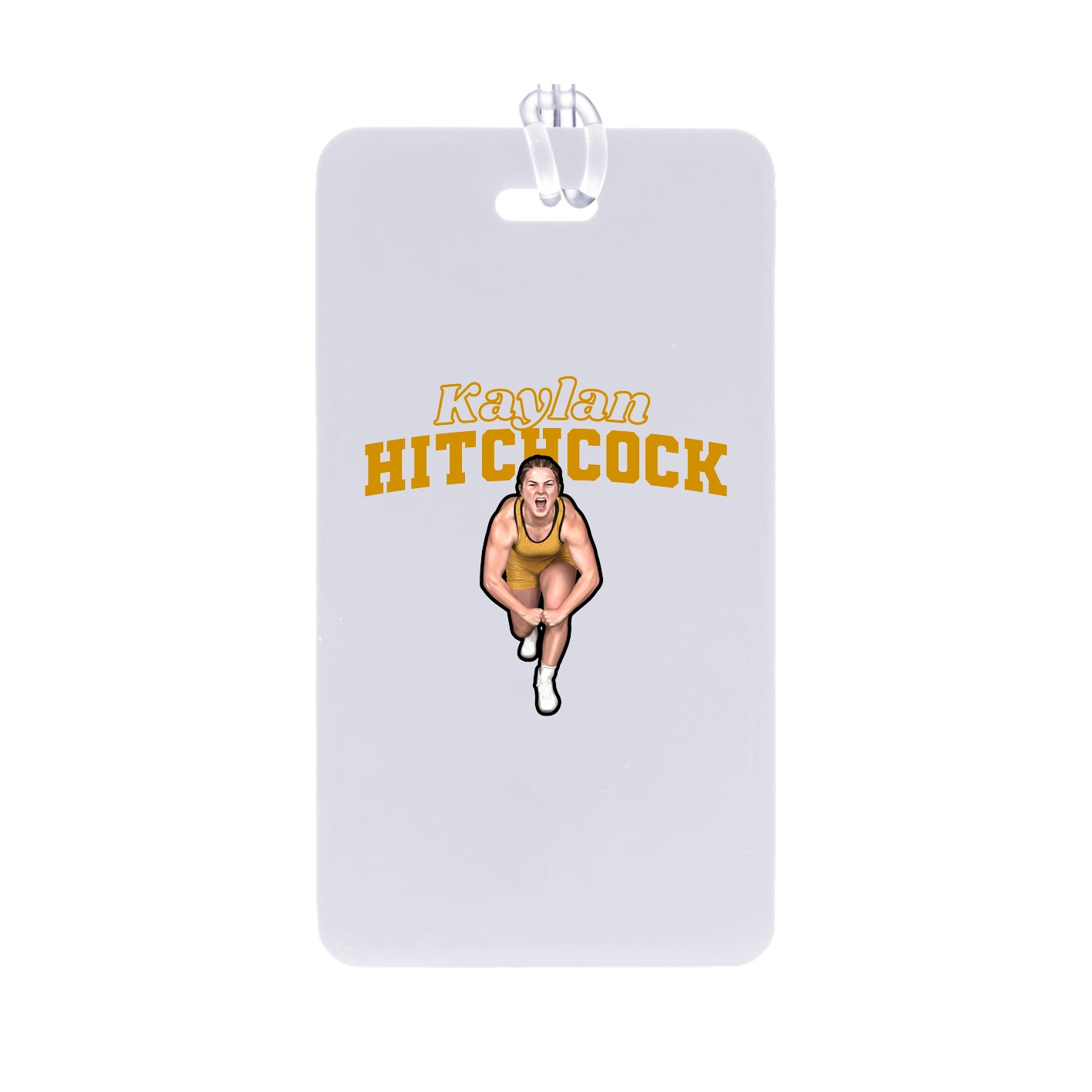 Bag Tag — Name Arch in Classic