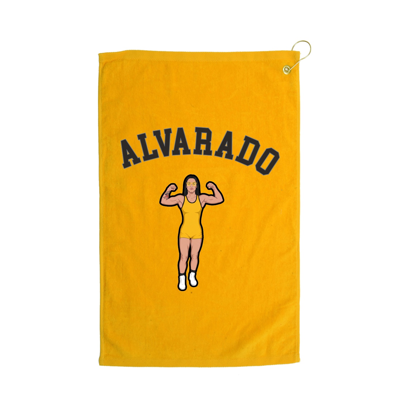Golf Towel — Shirsey Arch in Gold