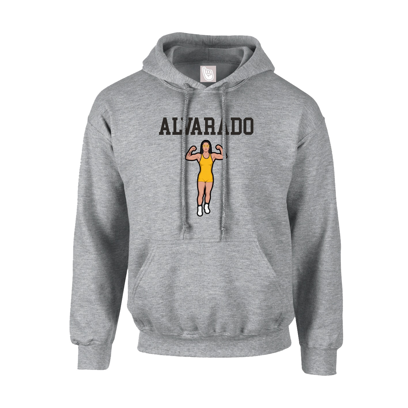Hoodie — Shirsey in Grey